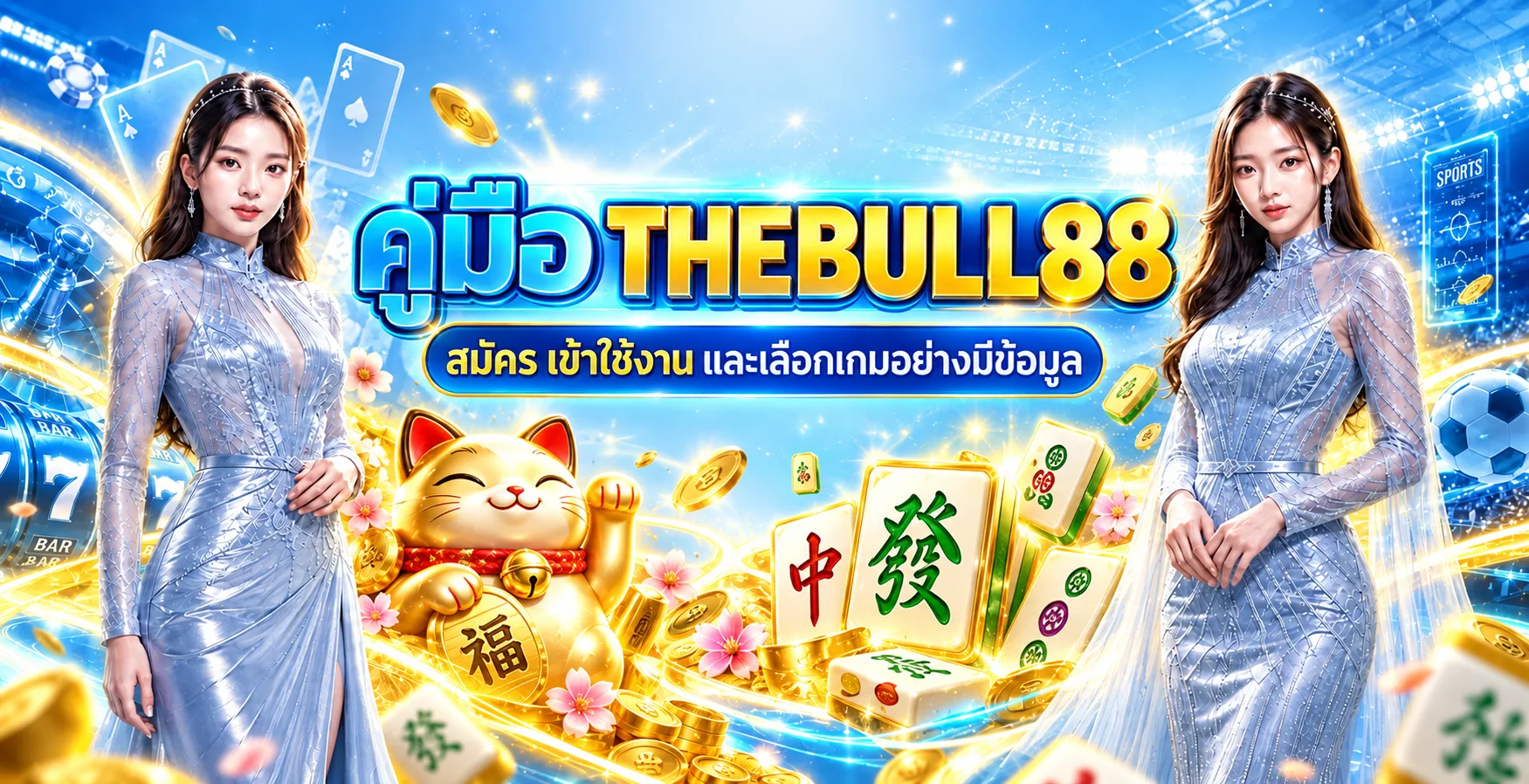THEBULL88 | คู่มือสมัคร เข้าใช้ และเลือกเกมสำหรับมือใหม่